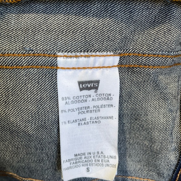 Women’s Levi’s Original Trucker Jean Jacket Size Small - Picture 10 of 10